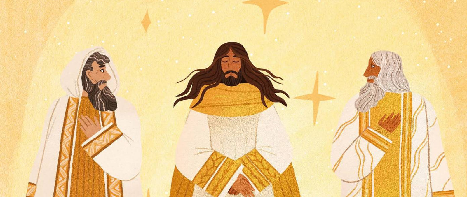 La Transfiguration, dans une lumière dorée