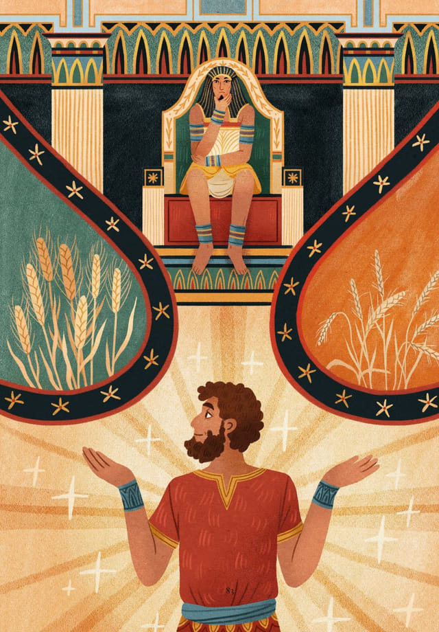 Joseph interprète les songes de Pharaon